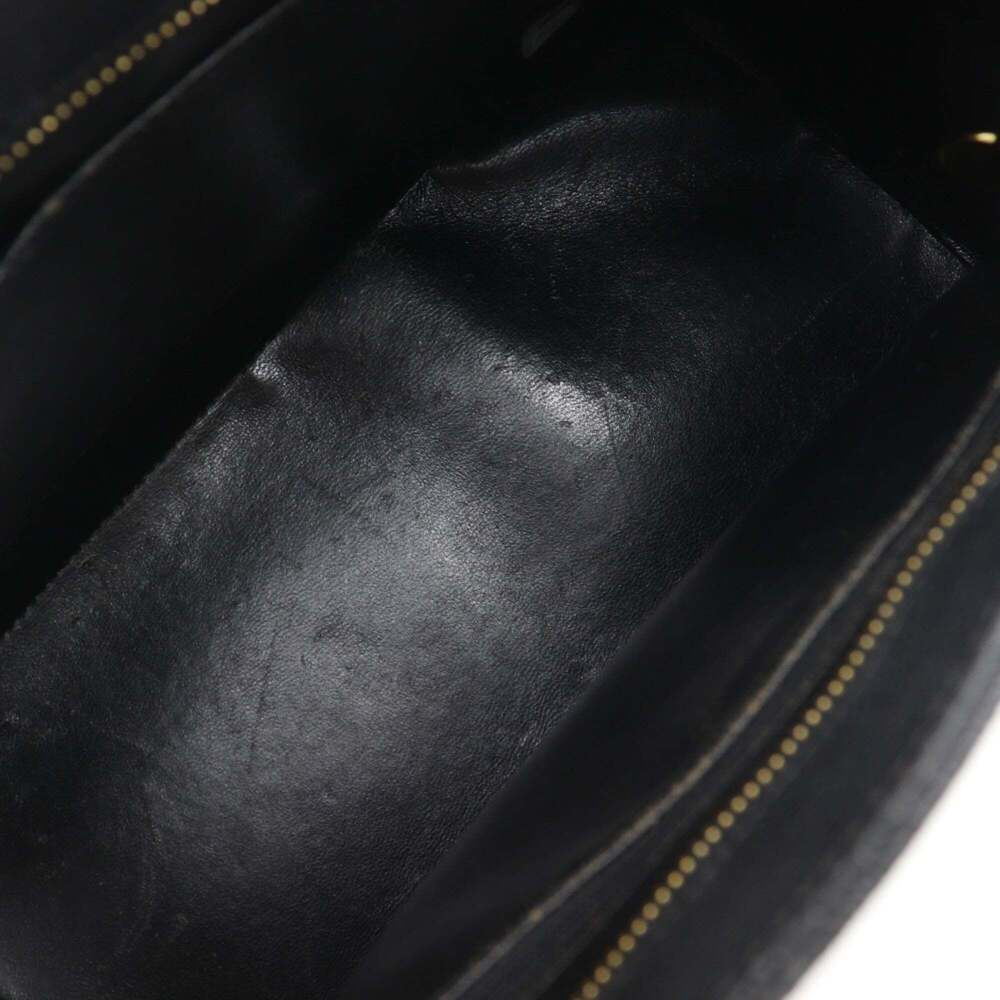 CHANEL Black Caviar Leather Logo Tote Bag - Picture 6 of 14